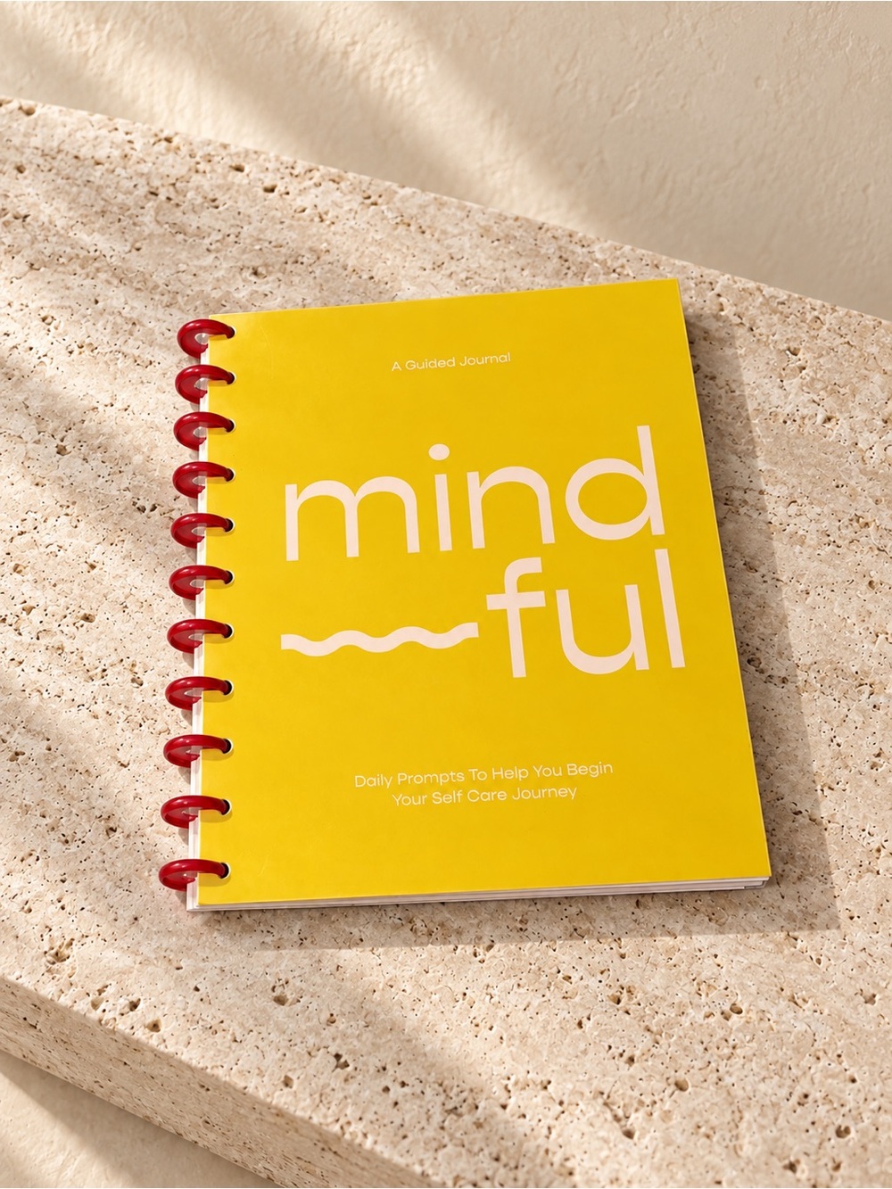 Mindful Guided Journal - Yellow